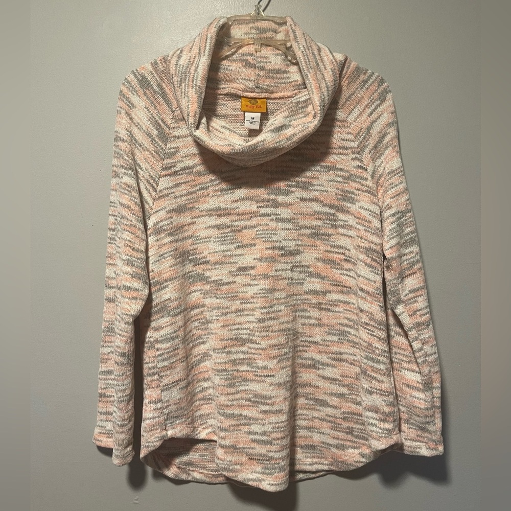 Ruby Rd. Cowl Neck Women’s Seater Tunic Sz M